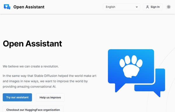 Open Assistant ai-tool