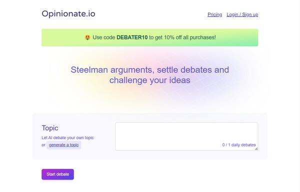 Opinionate ai-tool