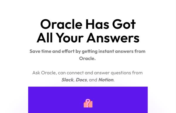 Oracle ai-tool