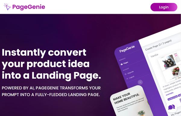 Pagegenie ai-tool