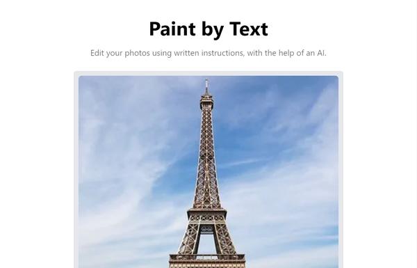 Paint By Text ai-tool