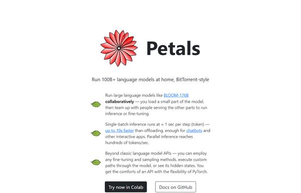 Petals ai-tool