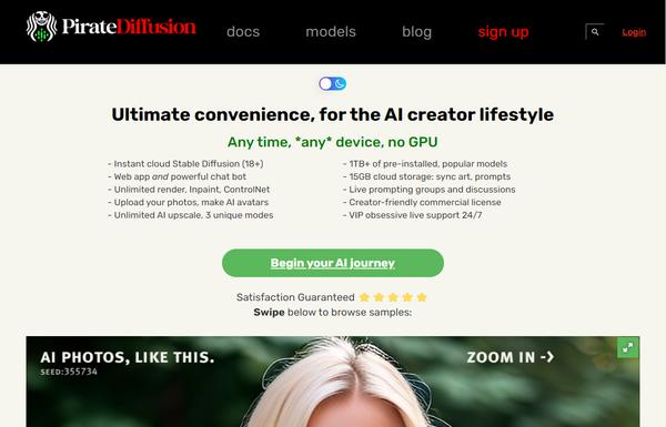 Pirate Diffusion ai-tool