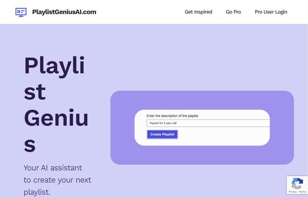 PlaylistGenius AI ai-tool