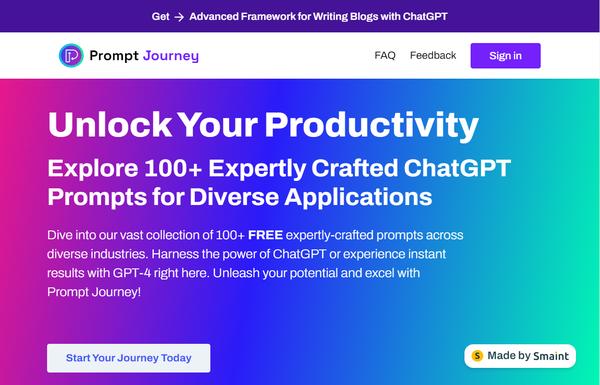 Prompt Journey ai-tool