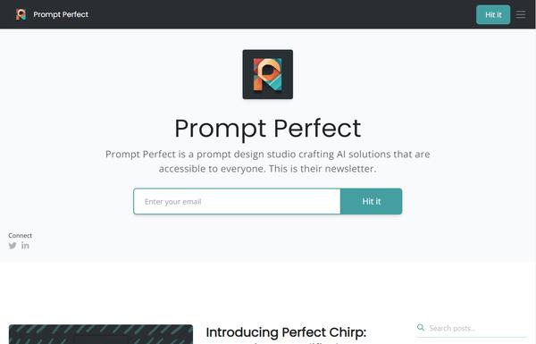 Prompt Perfect ai-tool