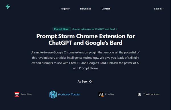 Prompt Storm ai-tool