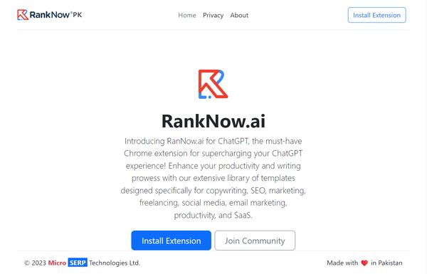 Ranknow.ai ai-tool