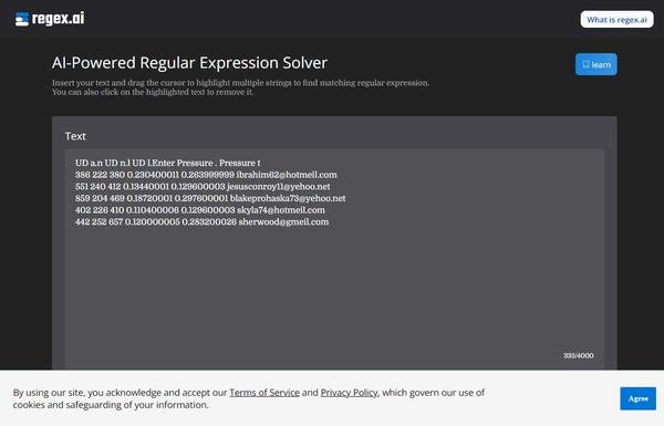 Regex.ai ai-tool