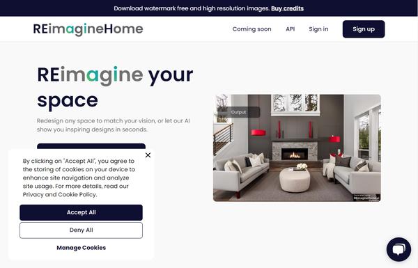 REimagine Home ai-tool