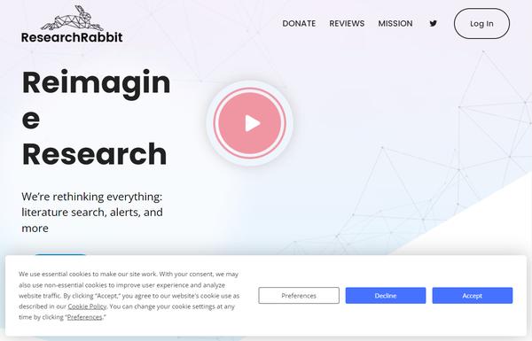 ResearchRabbit ai-tool