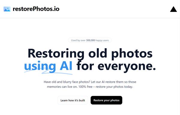 RestorePhotos ai-tool