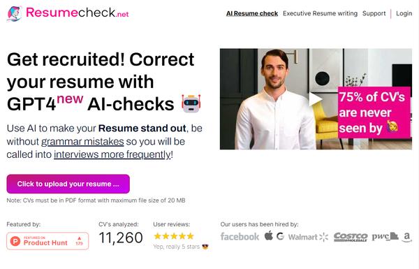 ResumeCheck ai-tool