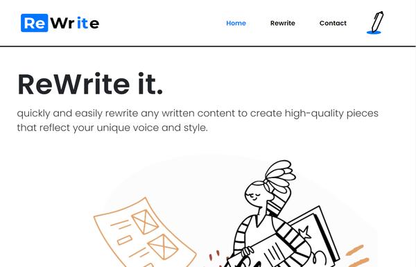 Rewriteit AI ai-tool