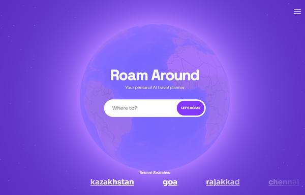 Roamaround ai-tool