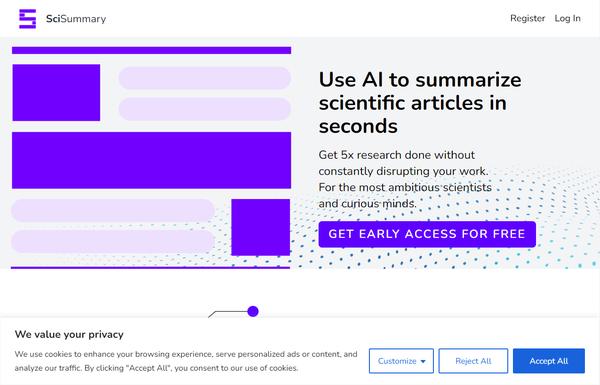 SciSummary ai-tool