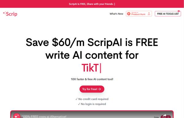 Scrip AI ai-tool