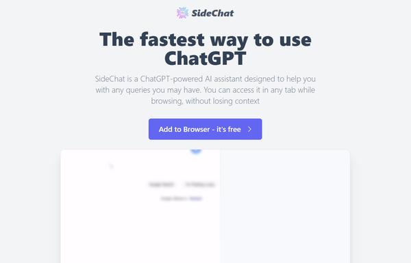 SideChat ai-tool