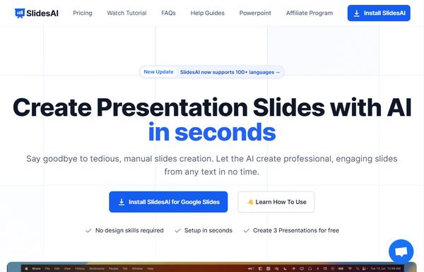 SlidesAI ai-tool