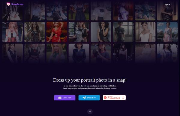 SnapDress ai-tool