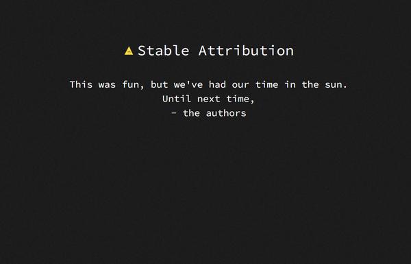 Stable Attribution ai-tool