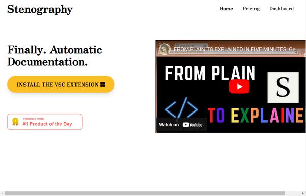 Stenography ai-tool