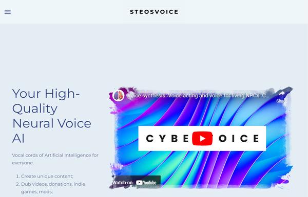 SteosVoice ai-tool