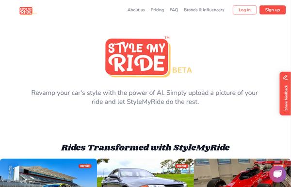 StyleMyRide.AI ai-tool