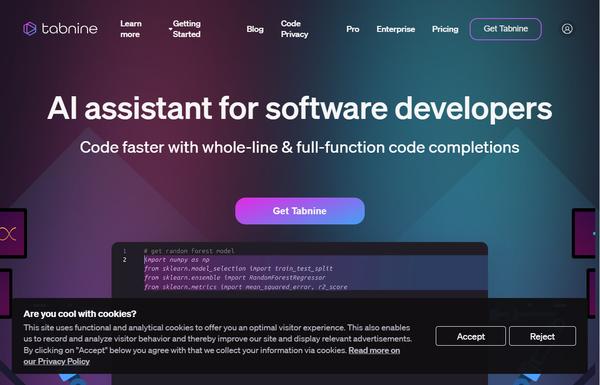 Tabnine ai-tool