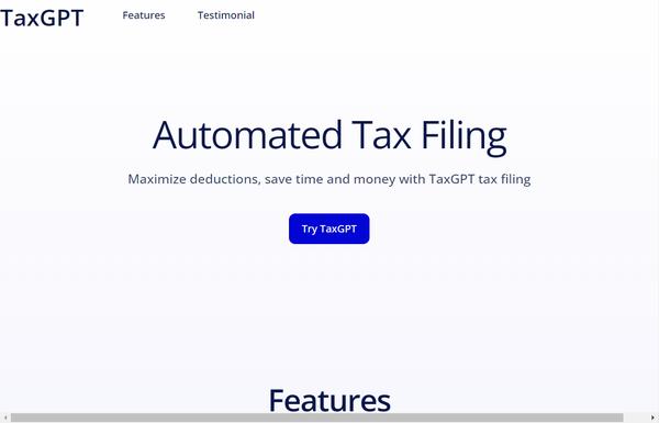 TaxGPT ai-tool