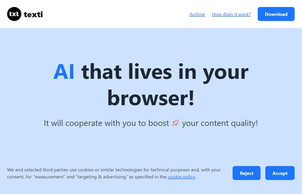 texti ai-tool