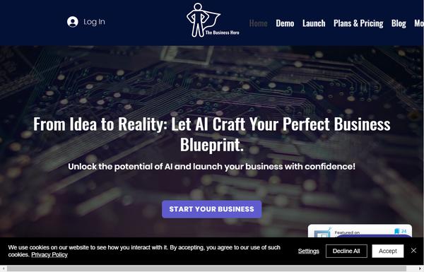 The Business Hero ai-tool