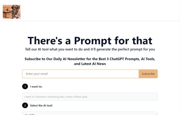 There's a Prompt for that ai-tool