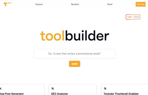 Toolbuilder ai-tool