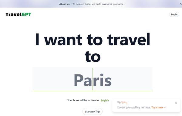 TravelGPT ai-tool