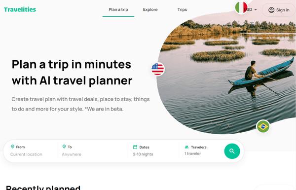 Travelities ai-tool