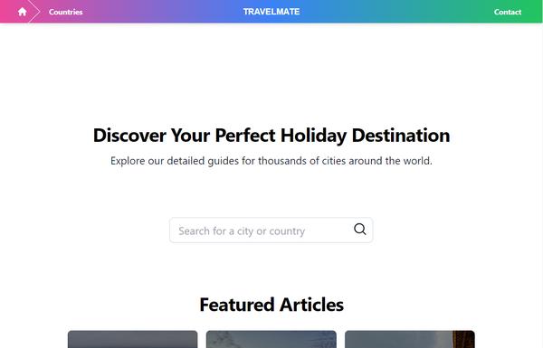 TravelMate ai-tool