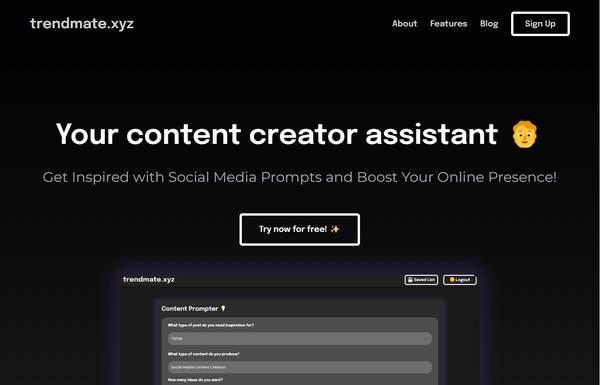 Trendmate.xyz ai-tool