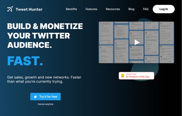 Tweet Hunter ai-tool