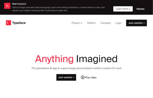 Typeface ai-tool
