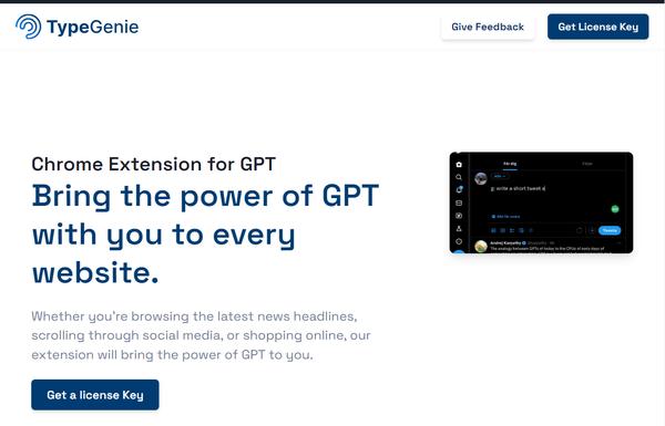 TypeGenie ai-tool