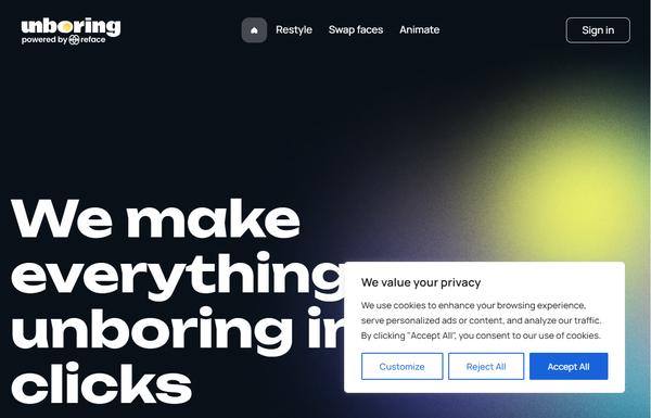 Unboring.ai ai-tool