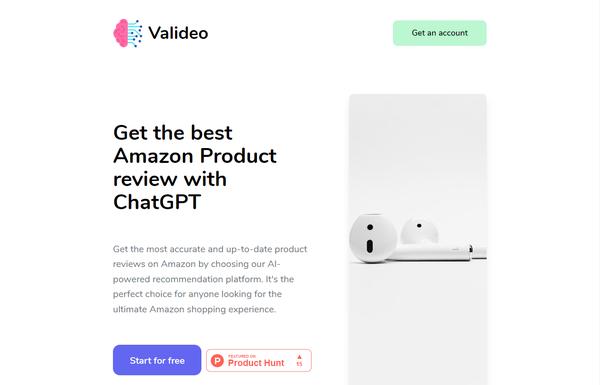 Valideo ai-tool