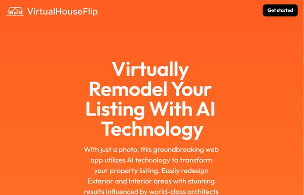 Virtual House Flip ai-tool