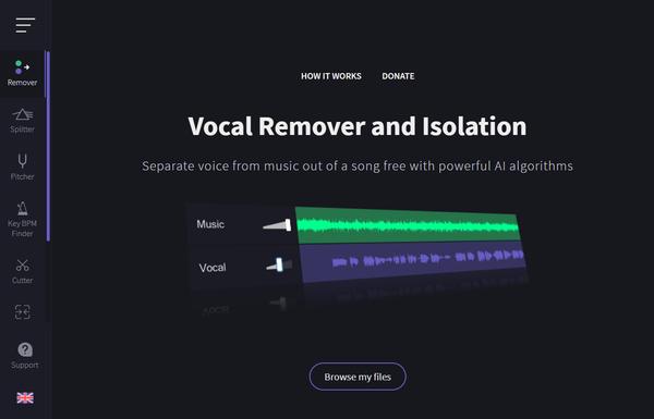 Vocal Remover ai-tool