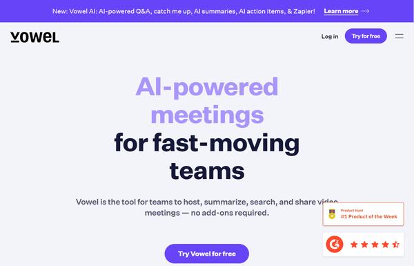 Vowel AI ai-tool