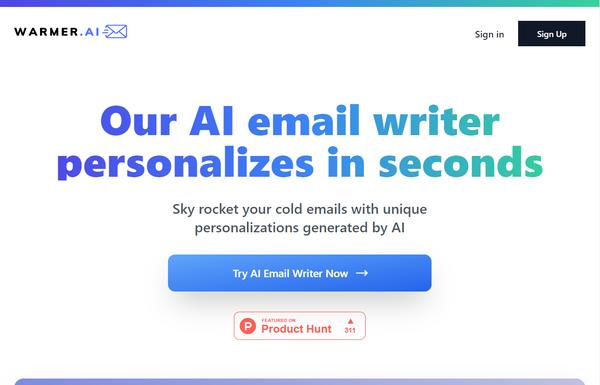 Warmer.ai ai-tool