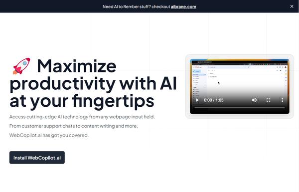 WebCopilot.ai ai-tool