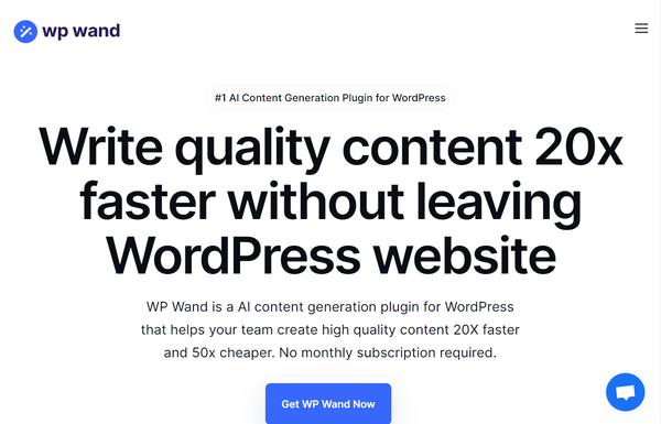 WP Wand ai-tool