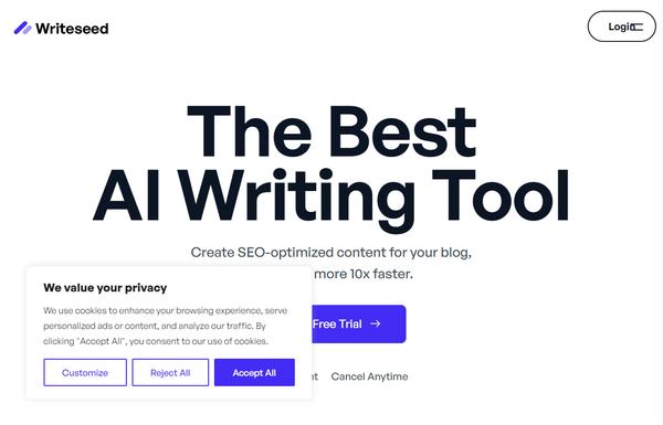 Writeseed ai-tool